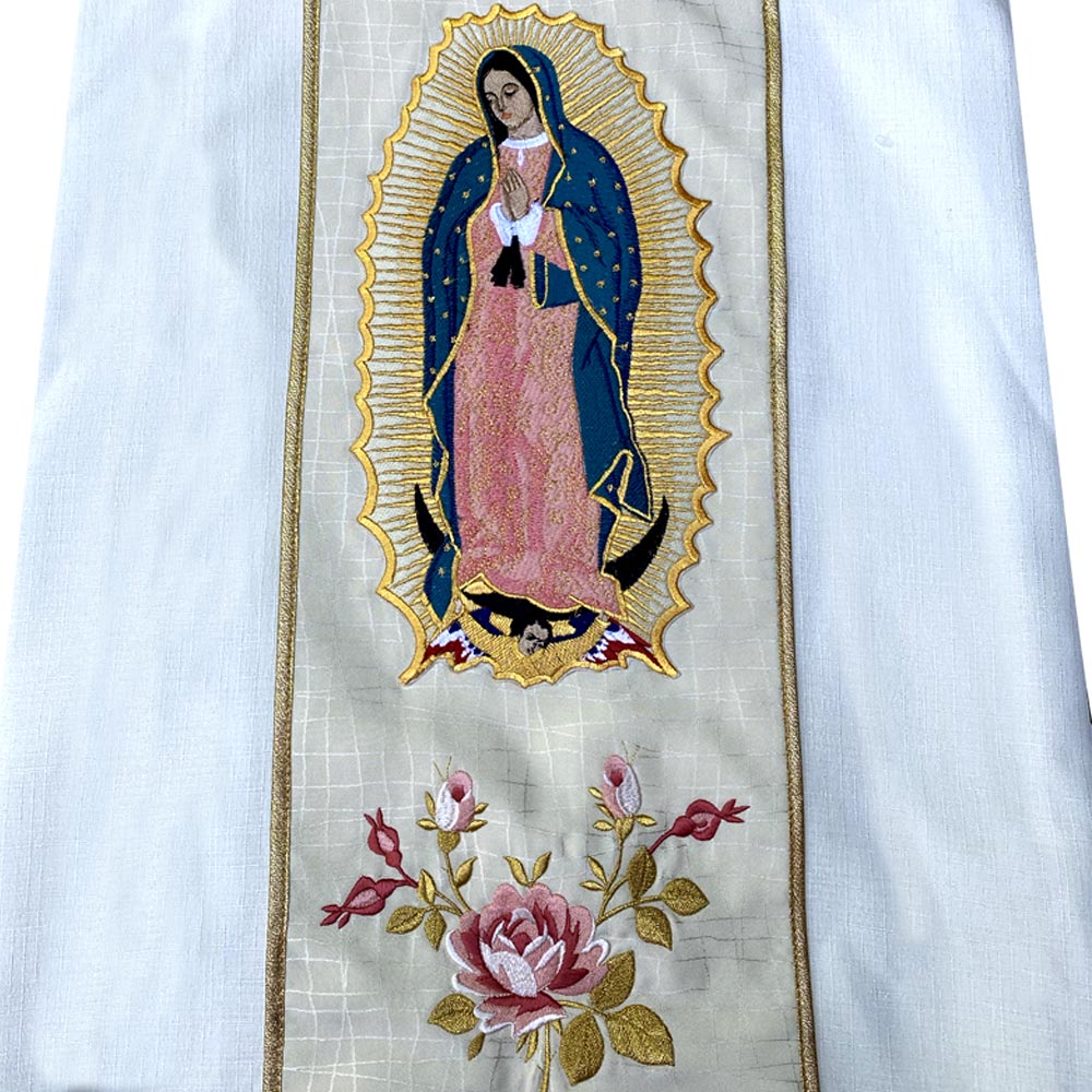 Casulla Shantu Vírgen de Guadalupe